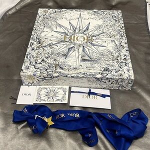 Dior Gift Box Empty Celestial Nautical Star Blue Gold